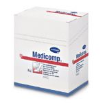 Kompresy włókninowe jałowe Medicomp 4w 5x5cm 50 szt